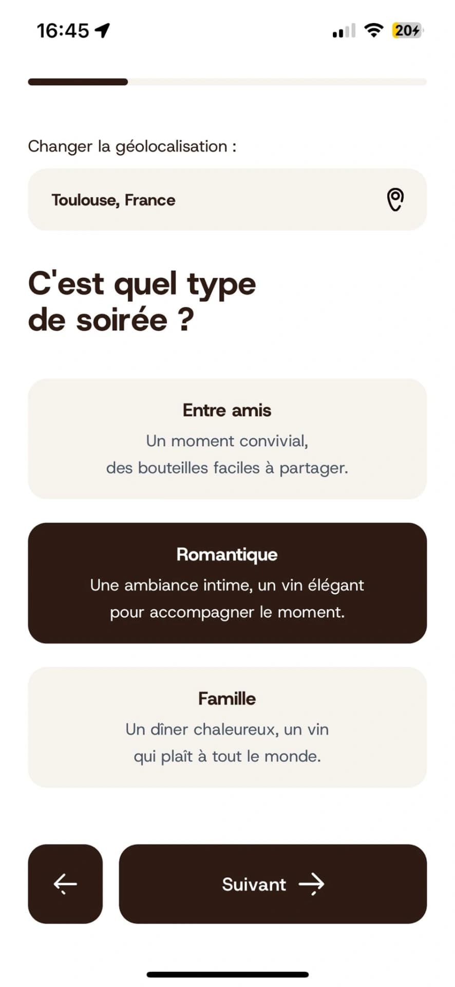 App screenshot